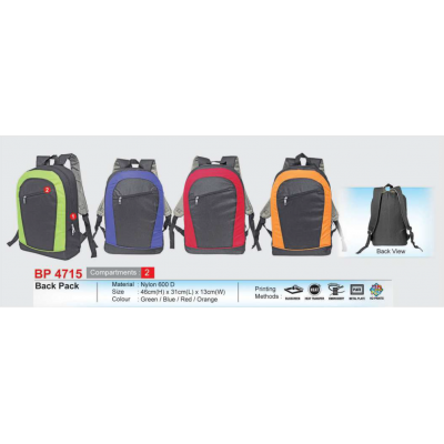 [Back Pack] Back Pack - BP4715